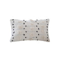 Kissenbezug Baumwolle Leinen mit Cut-Outs | LuxeStyle
