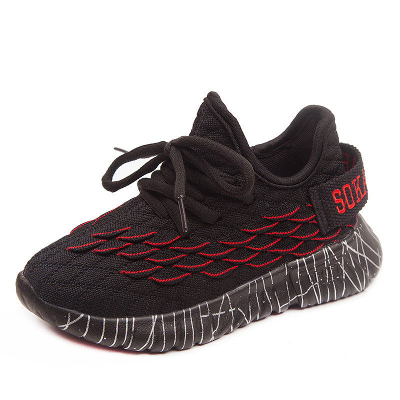 Kinder-Freizeitsneaker mit Fischschuppen-Mesh – Bild 3 | LuxeStyle