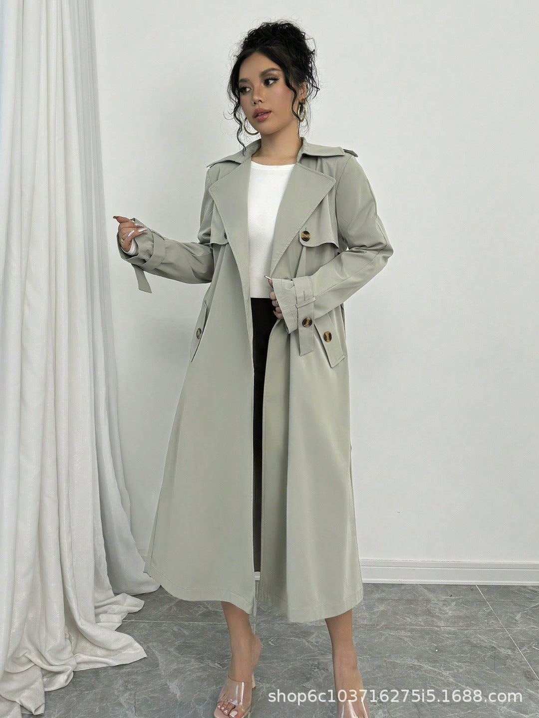 Trenchcoat für Damen – Bild 3 | LuxeStyle