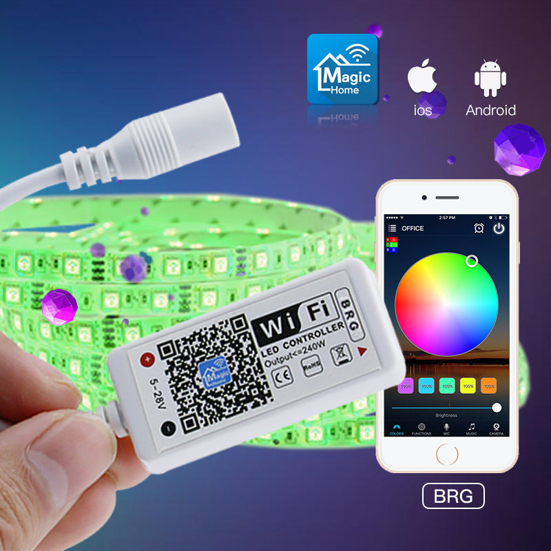 Wi-Fi LED-Steuerung für RGB-LEDs