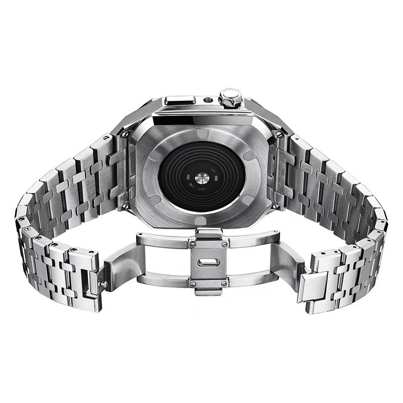 Edelstahl-Armband mit Schutzgehäuse für iWatch – Bild 2 | LuxeStyle