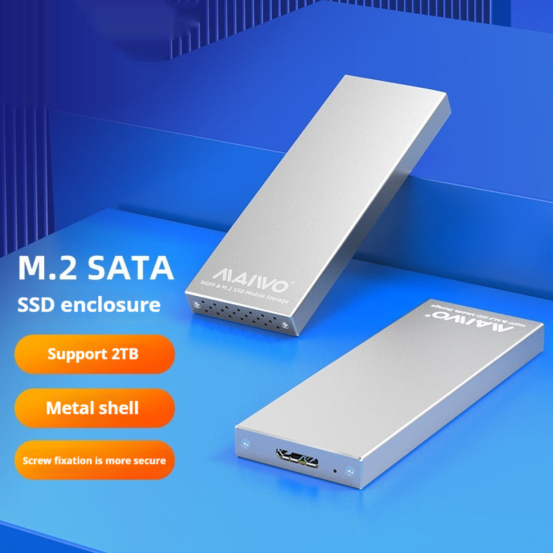 M.2 NGFF zu USB 3.0 SSD-Gehäuse aus Aluminium