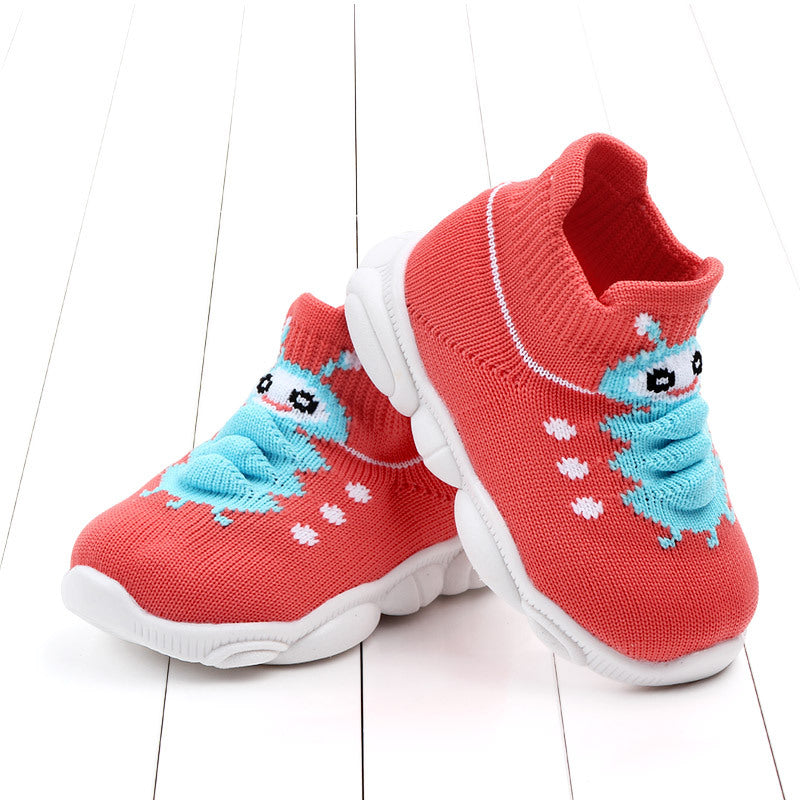 Baby Lauflernschuhe mit Cartoon-Muster – Bild 4 | LuxeStyle