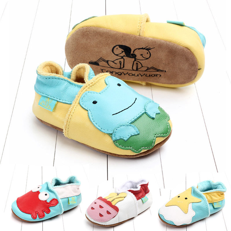 Baby-Lauflernschuhe aus Schafsleder – Bild 1 | LuxeStyle