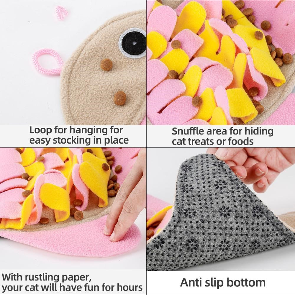 Riechdecke Fischform für Katzen – Bild 2 | LuxeStyle