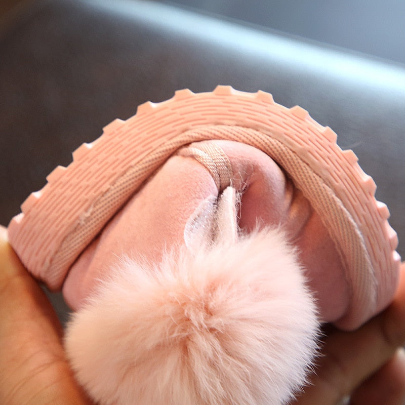 Plüsch-Prinzessin Winterstiefel für Kinder – Bild 2 | LuxeStyle