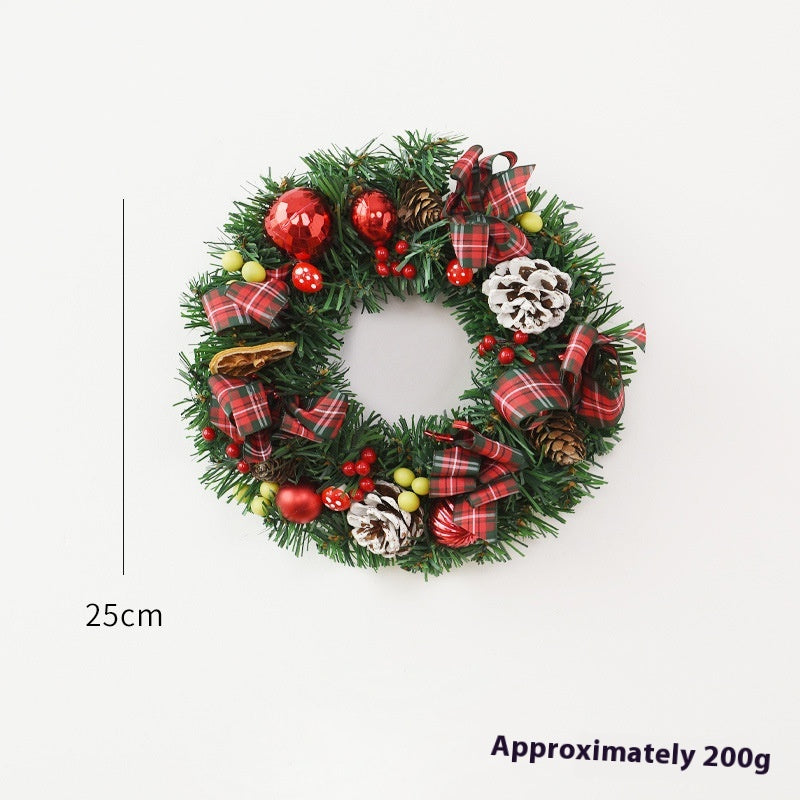 Weihnachtsgirlande mit Bogenkranz – PVC – Bild 4 | LuxeStyle
