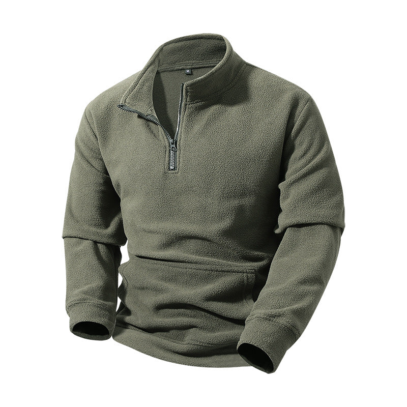 Herren Halbzipfel Pullover Hoodie