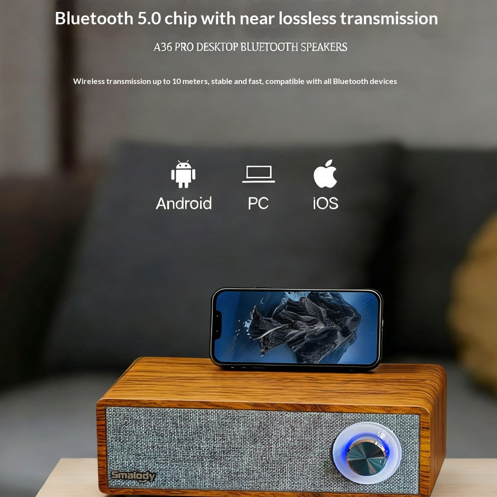 Holz Bluetooth Lautsprecher