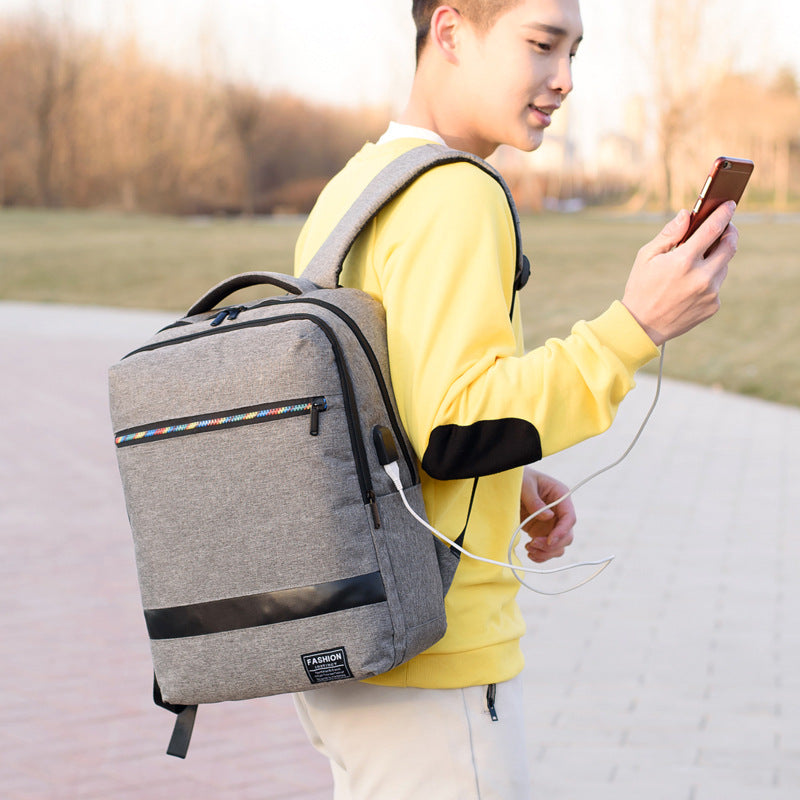 Business Travel Rucksack mit USB-Kopfhöreranschluss – Bild 4 | LuxeStyle