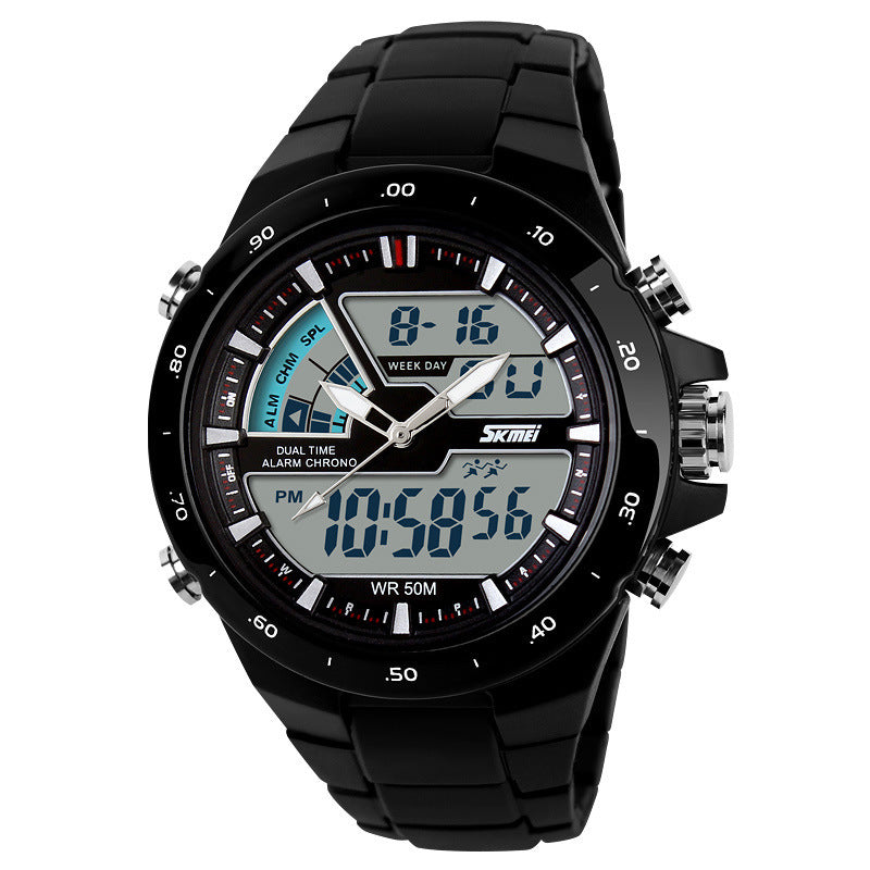 Elektronische Uhr mit Dual-Display – Bild 3 | LuxeStyle