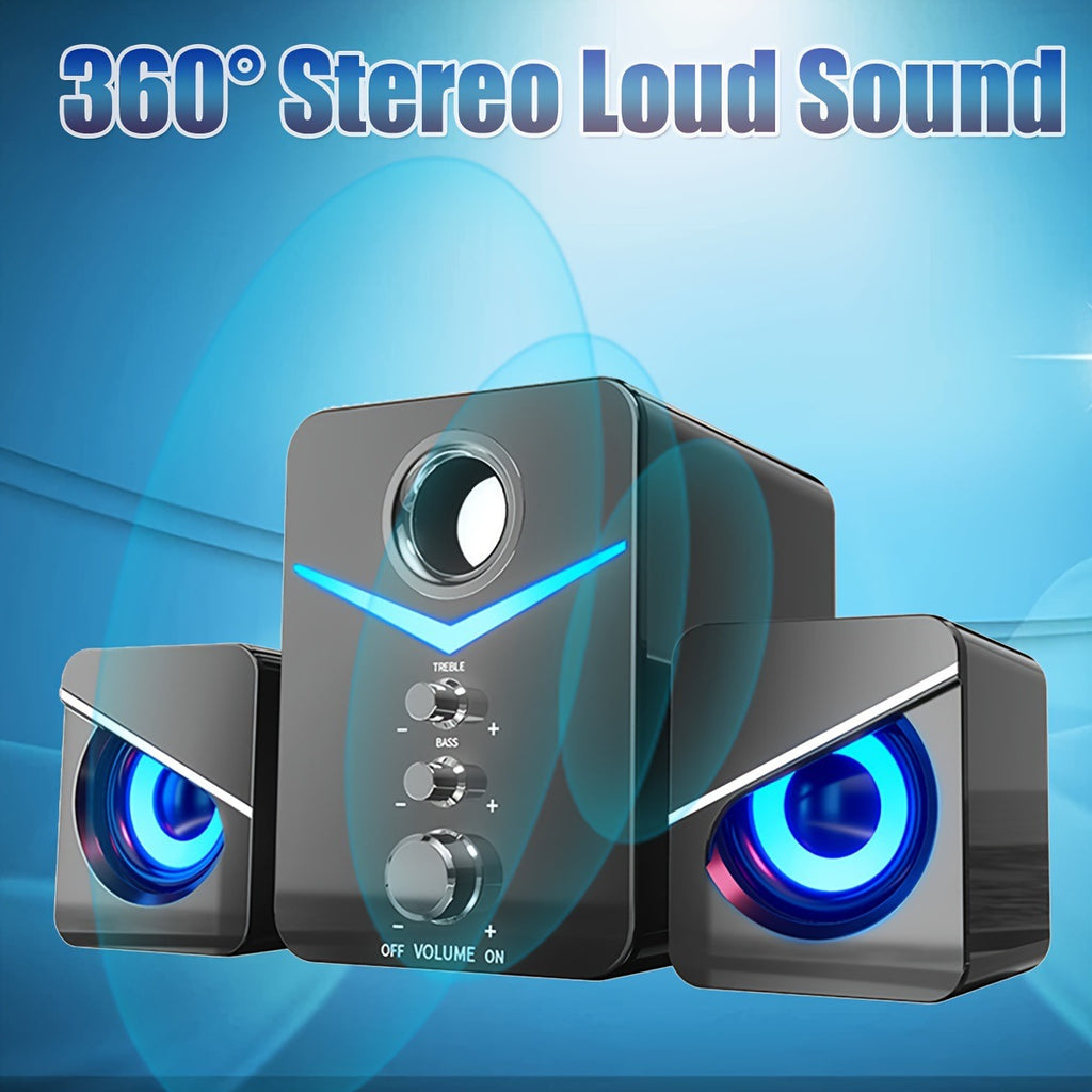 USB Computer Lautsprecher mit Subwoofer