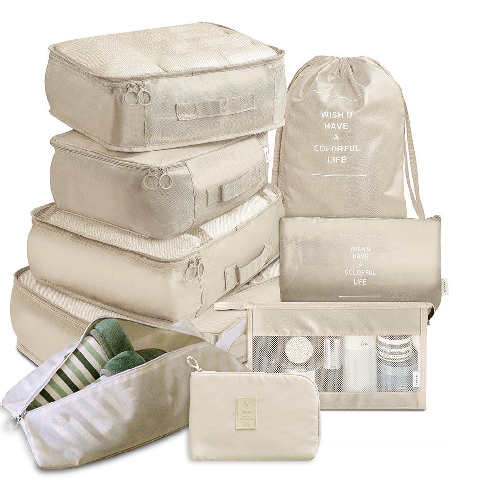 9-teiliges Twill Reise-Organizer-Set – Bild 5 | LuxeStyle