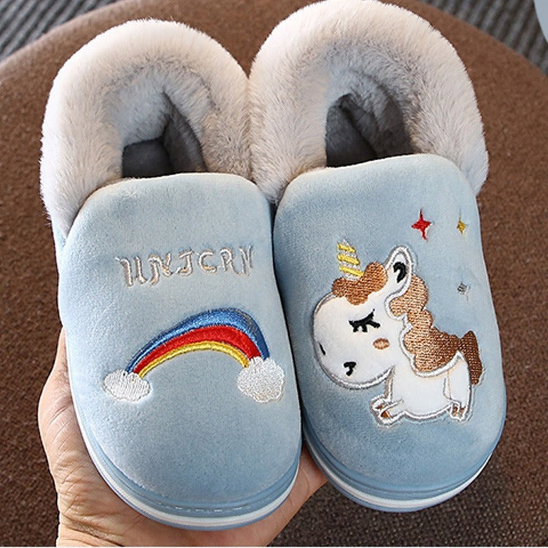 Regenbogenpferde-Slipper – Bild 2 | LuxeStyle