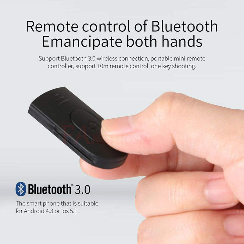 Selfie Stick Stativ mit Bluetooth Fernbedienung