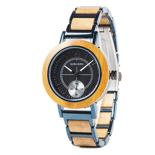 Holz-Uhr Männer R12/R13 43,7 mm | LuxeStyle