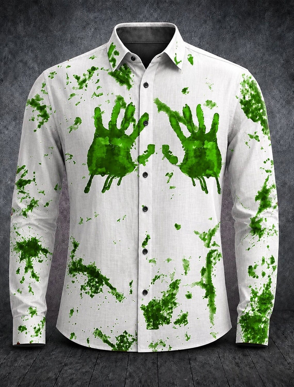 Halloween 3D Digitaldruck Langarmshirt – Bild 9 | LuxeStyle