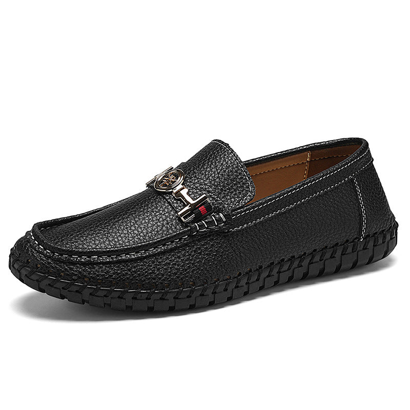Herren Freizeit-Lederschuhe