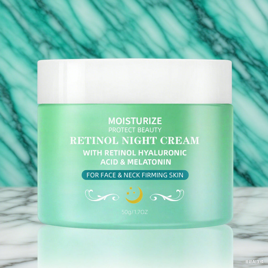Retinol Nachtcreme für glatte Haut