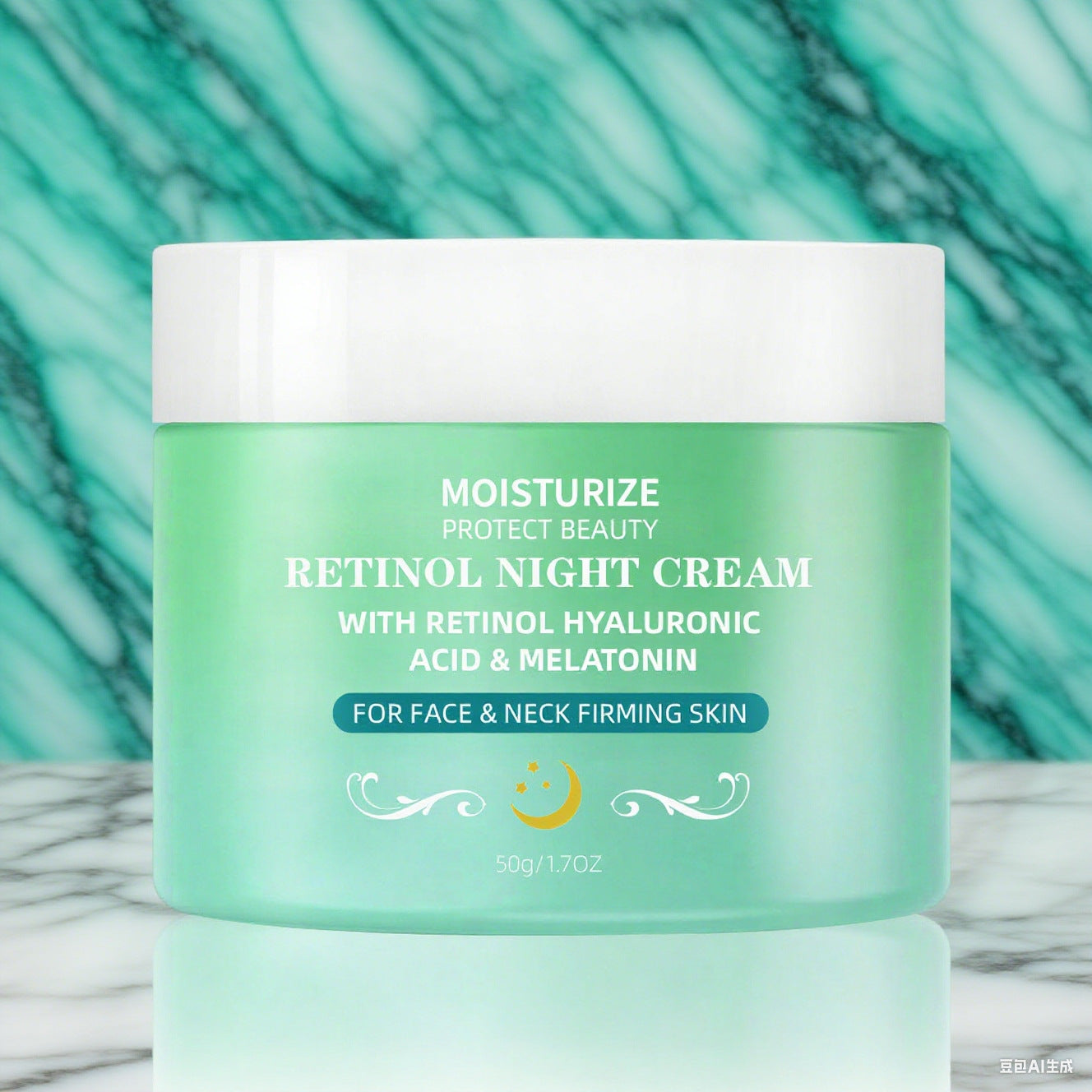 Retinol Nachtcreme für glatte Haut