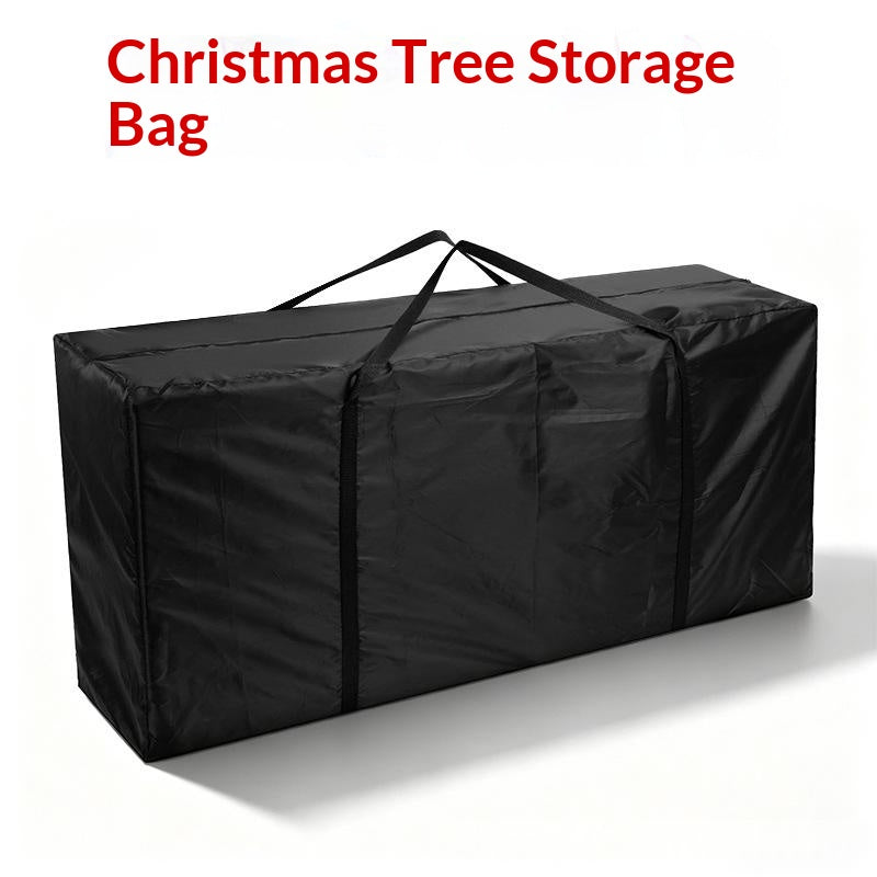 Schwarze Oxford-Holzboden-Box für Weihnachtsbaum – Bild 3 | LuxeStyle