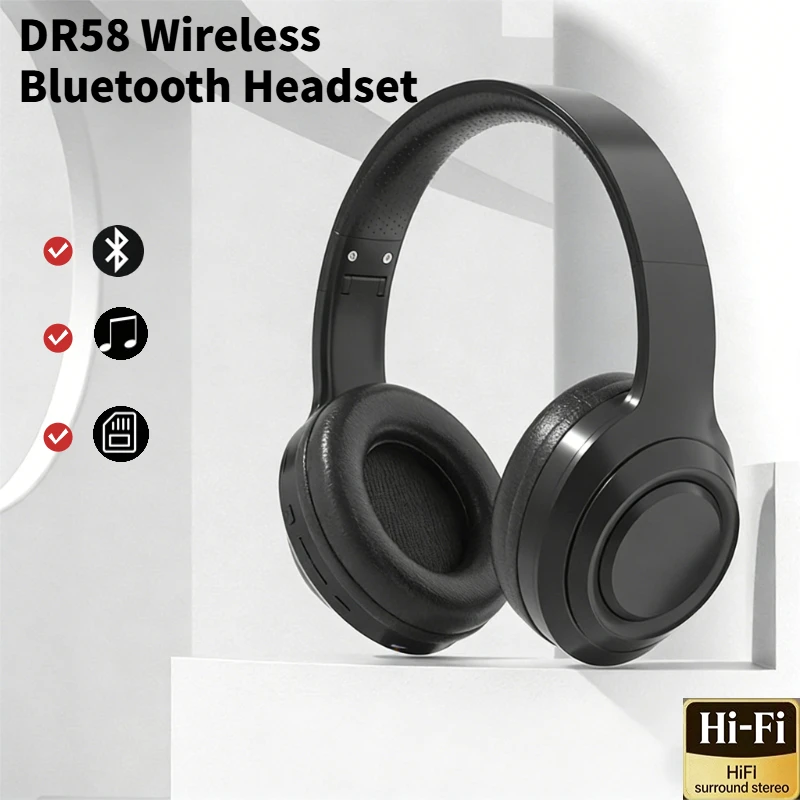 Over-Ear Bluetooth Kopfhörer mit HD Mikrofon – Ansicht 6