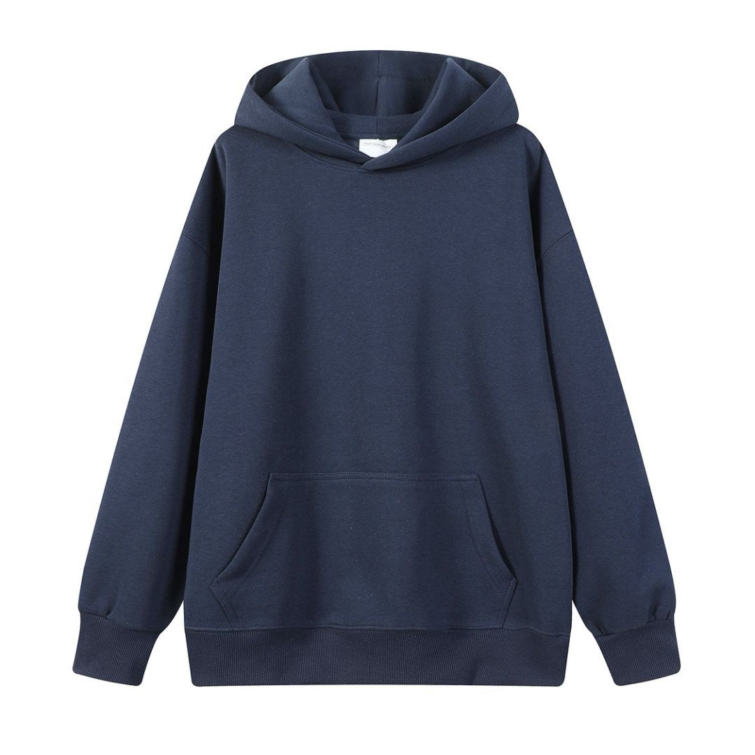 Lockerer Hoodie mit überschnittenen Schultern