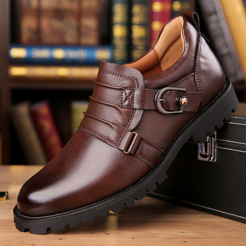 Retro Motorrad-Plateau-Schuhe für Herren – Bild 7 | LuxeStyle