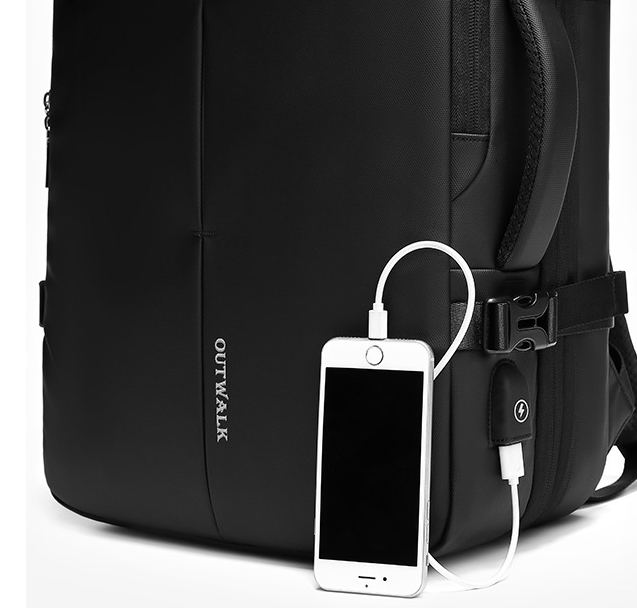 Computerrucksack mit USB-Ladefunktion – Bild 4 | LuxeStyle