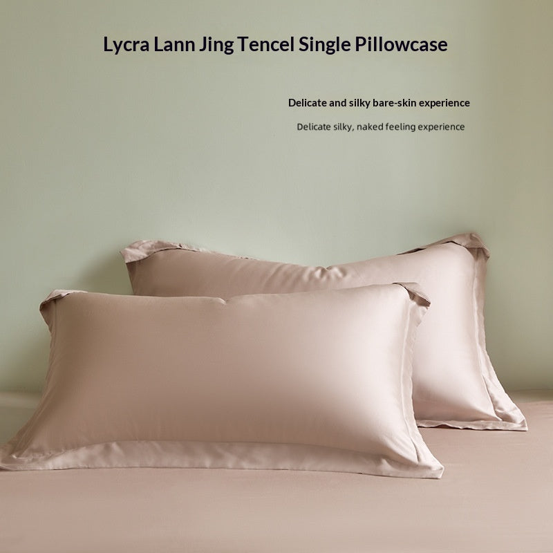 Tencel Kissenbezug, einfarbig – Ansicht 4