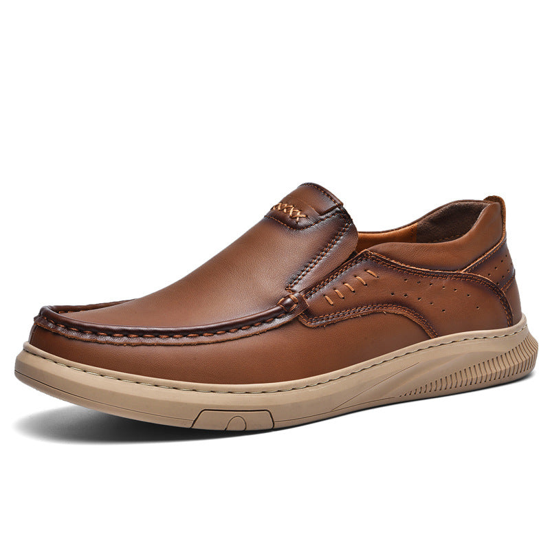 Herren Freizeit-Mokassins aus Leder – Bild 5 | LuxeStyle