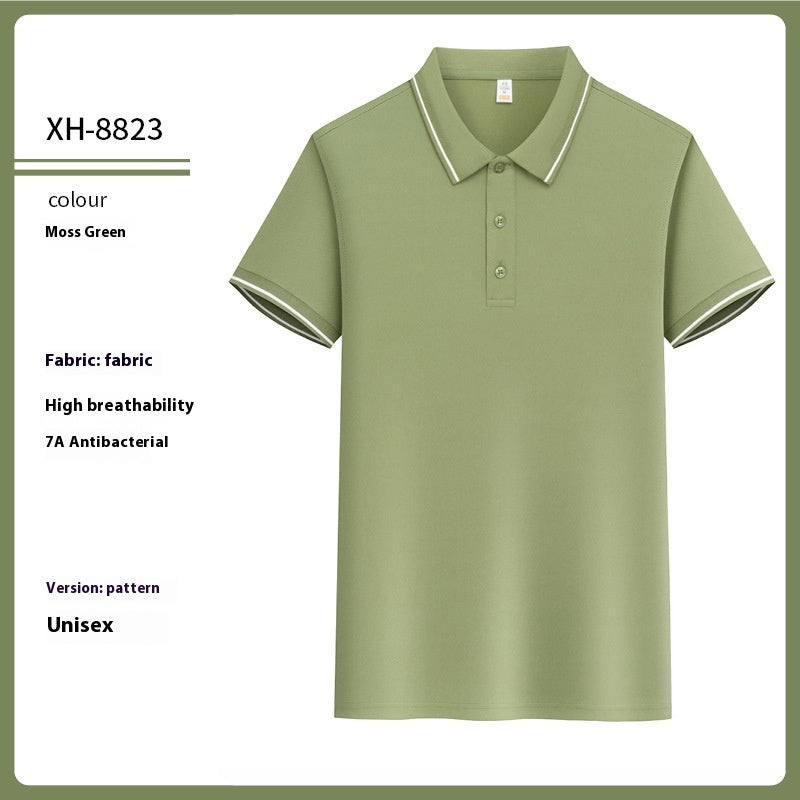 Antibakterielles Polo-Shirt mit Revers – Bild 8 | LuxeStyle