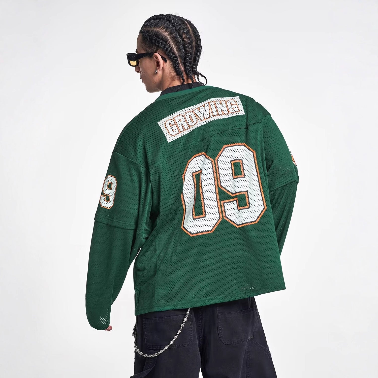 Herren-Sweatshirt mit Print – Locker geschnitten