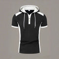 Kurzarm Hoodie für Herren