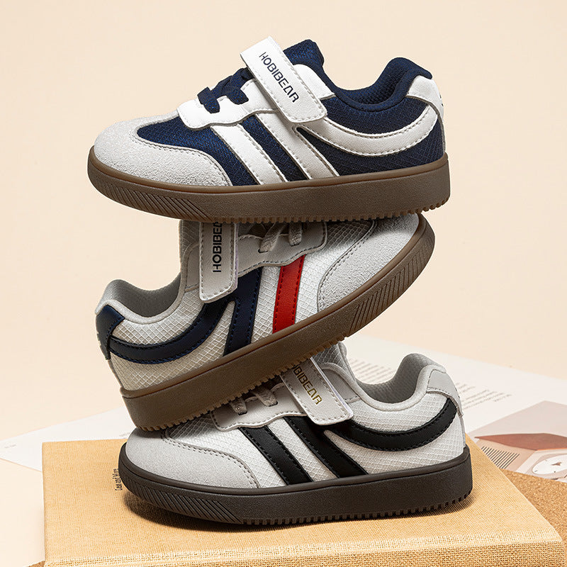 Kinder Retro-Sneaker mit Klettverschluss