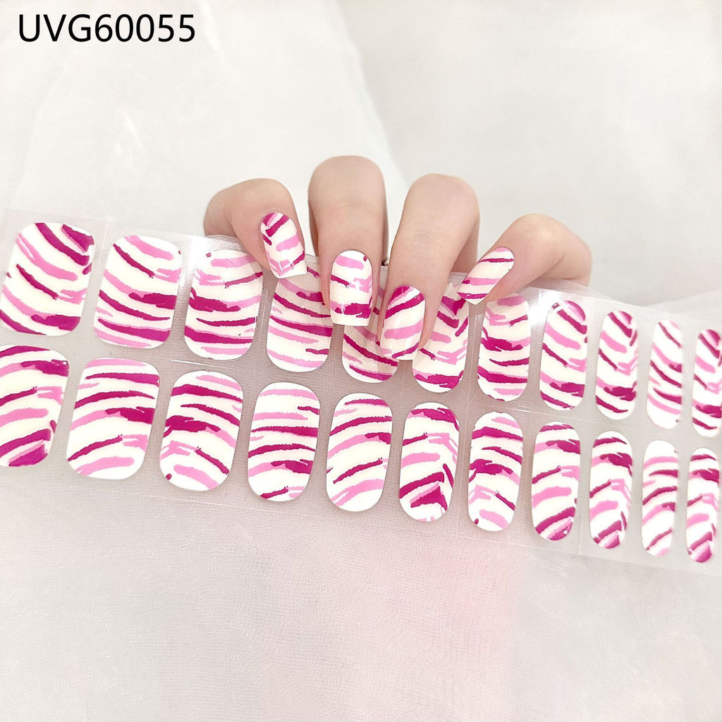 UV Gel Nagelsticker Semi-Cured