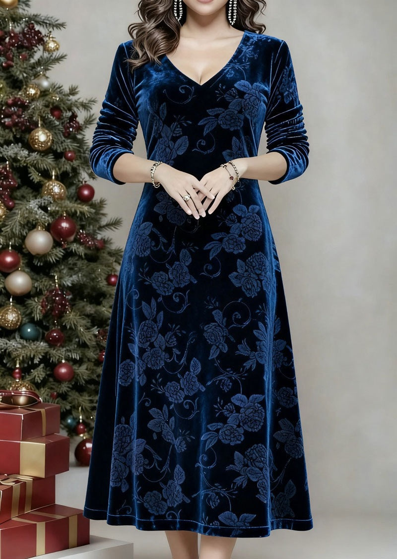 Samtkleid für Damen – Bild 4 | LuxeStyle