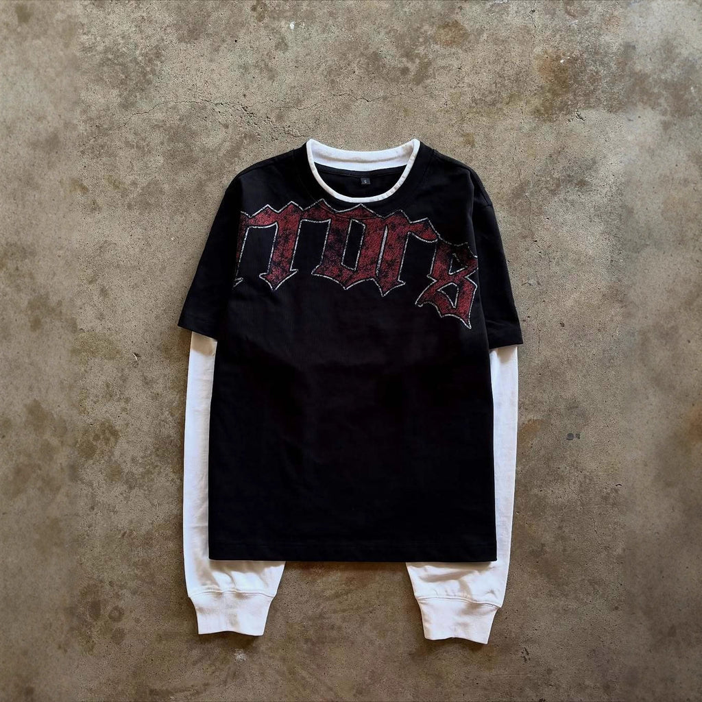 Herren-Langarm Vintage T-Shirt