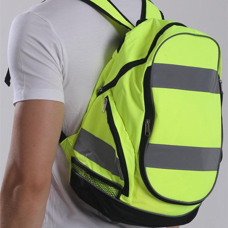 Reflektierender Doppel-Schulterrucksack – Bild 6 | LuxeStyle