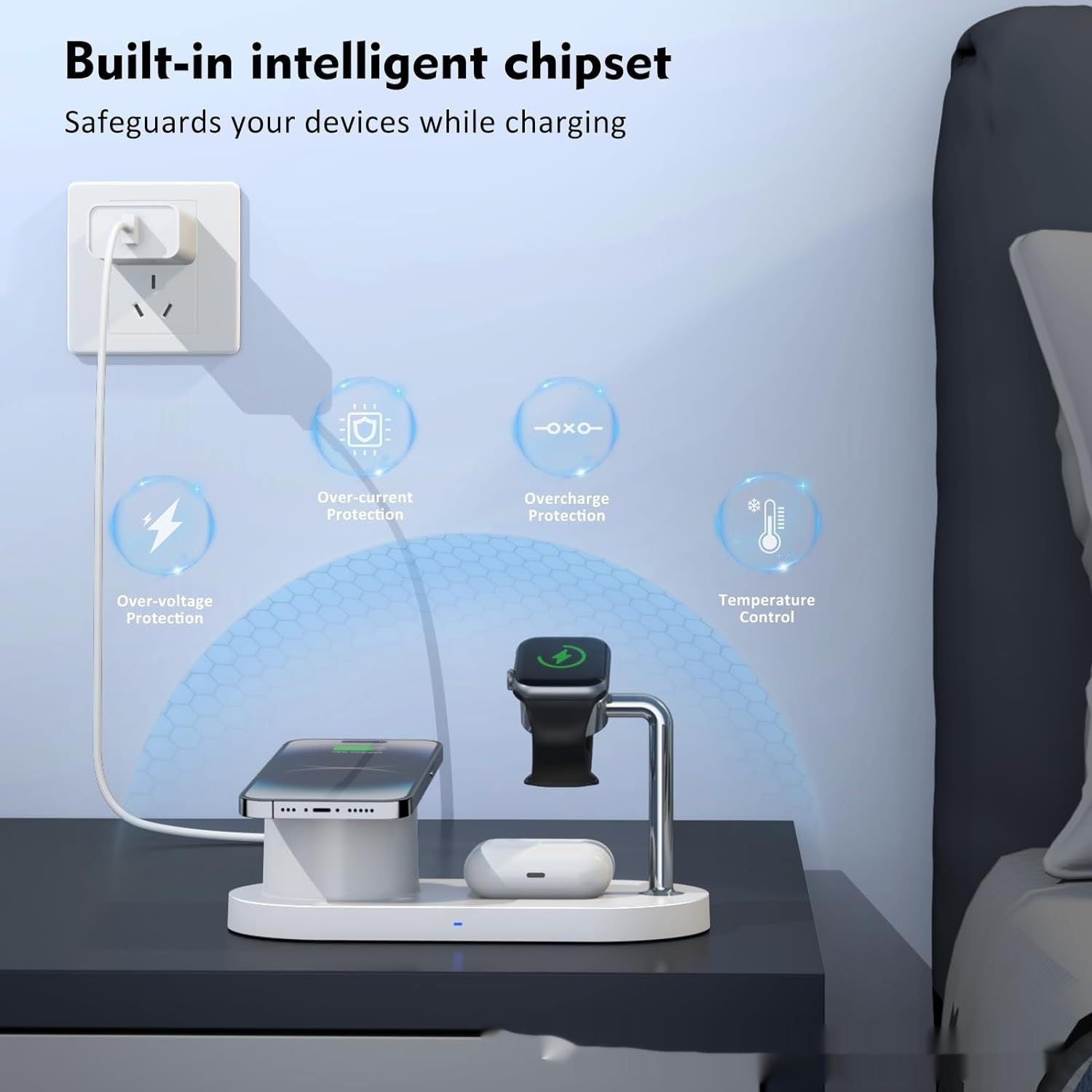 Wireless-Charger «QiFast» · kabellos laden