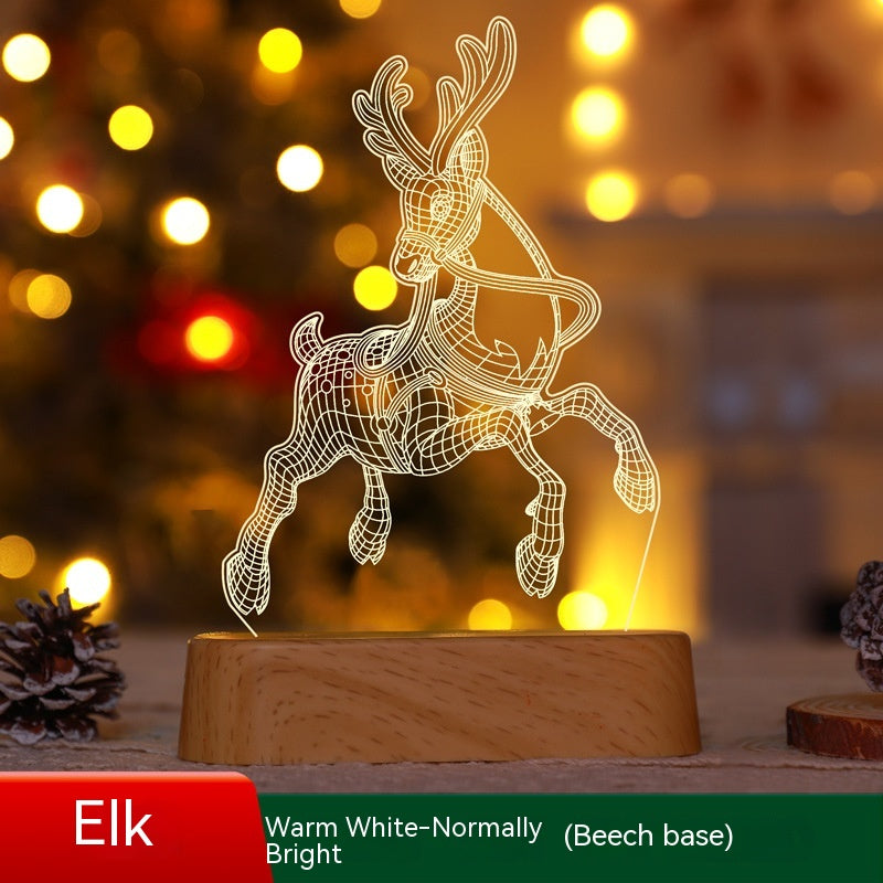 3D Weihnachtslampe