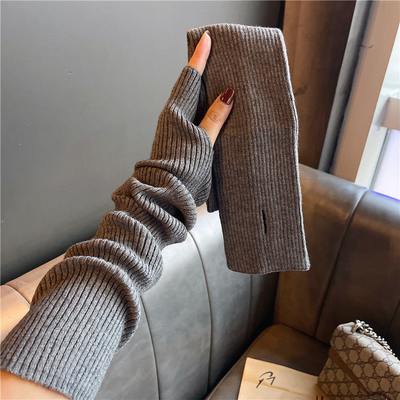 Vielseitige Strickstulpen für Damen