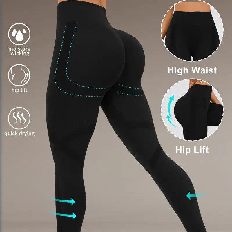 Nahtlose Sportleggings für Damen