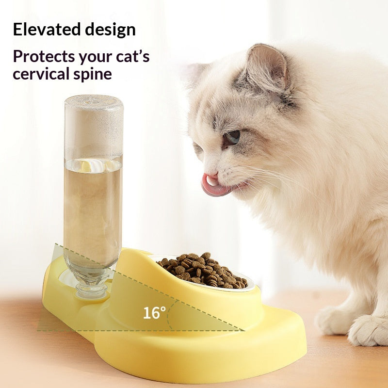 Katzenkessel mit automatischer Wasserversorgung und Futterbehälter – Bild 8 | LuxeStyle