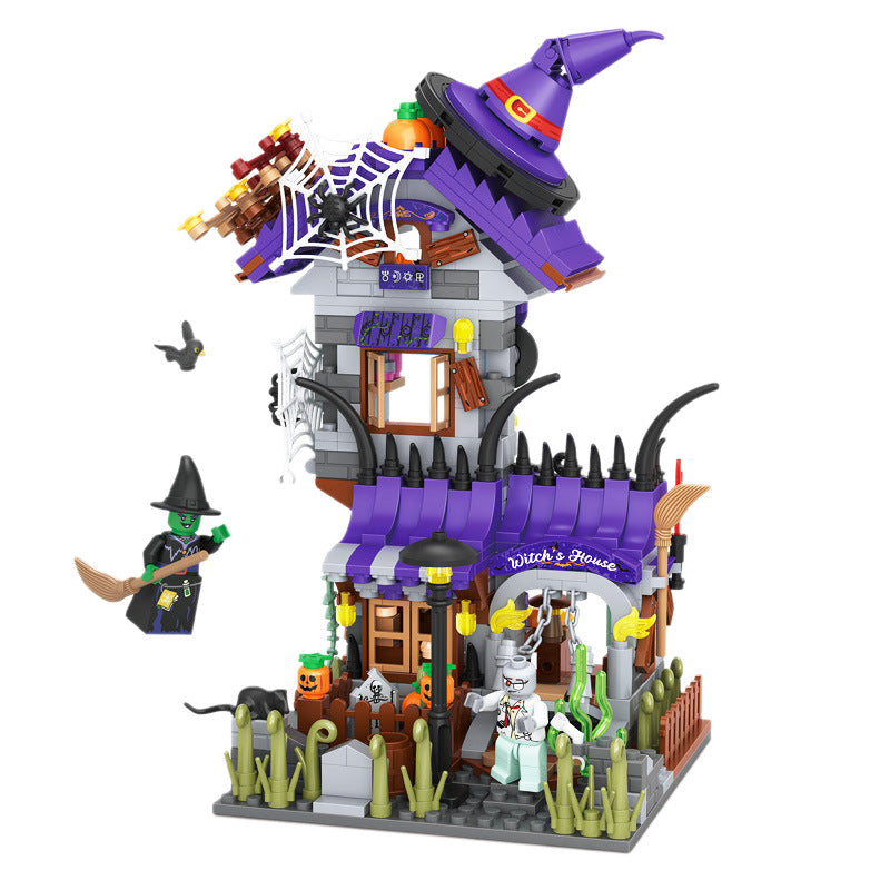 Halloween Cottage Bauklötze – Halloween-Haus-Set – Bild 10 | LuxeStyle