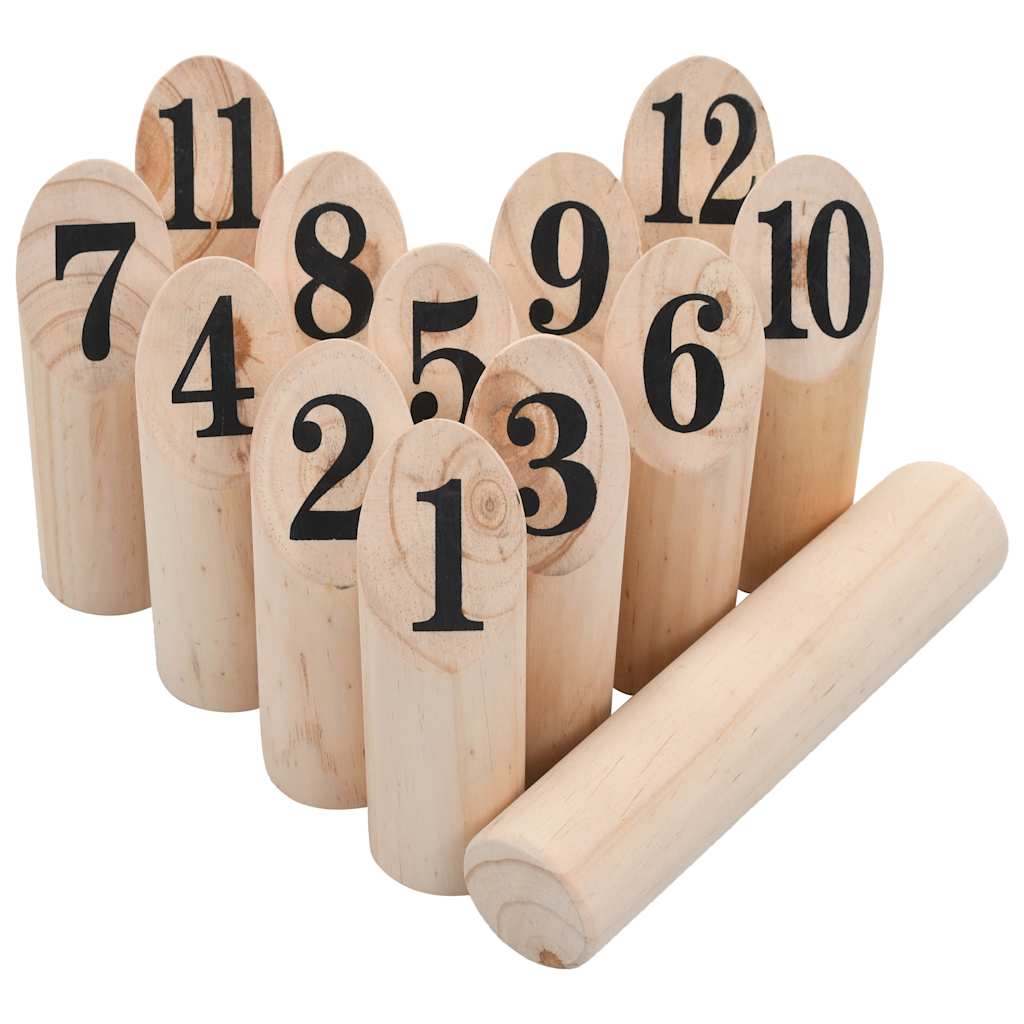 Kubb Spielset aus Holz