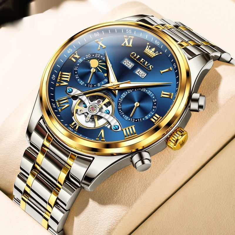 Herren Business Uhr Edelstahl