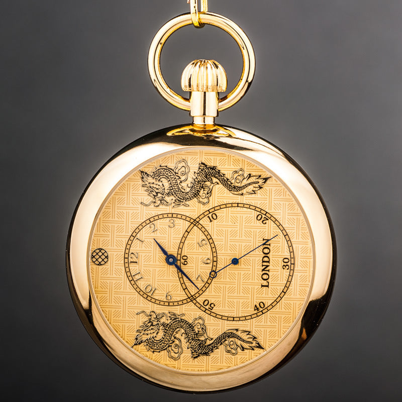 Mechanische Taschenuhr mit Automatikwerk