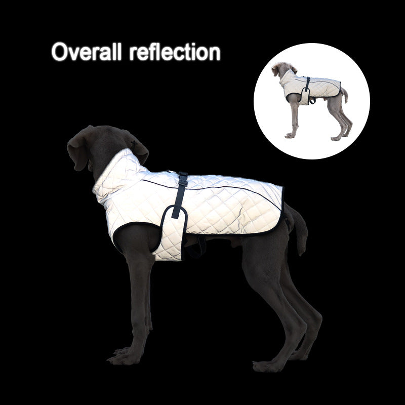 Reflektierende Taktikjacke für Hunde