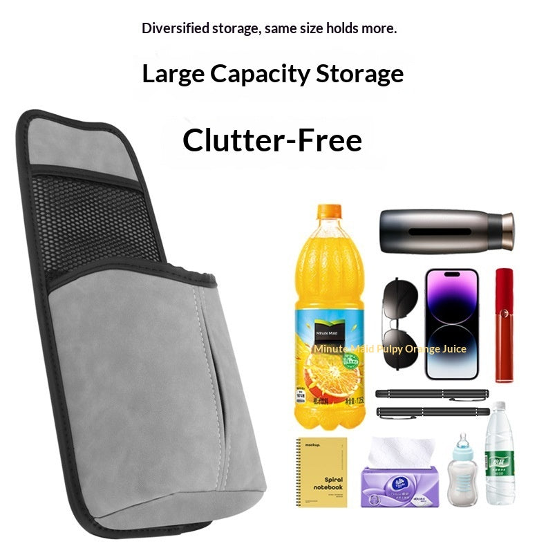 Auto-Sitz-Organizer aus Wildleder – Bild 4 | LuxeStyle